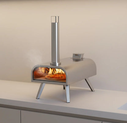 FOUR A PIZZA A GRANULE DE BOIS